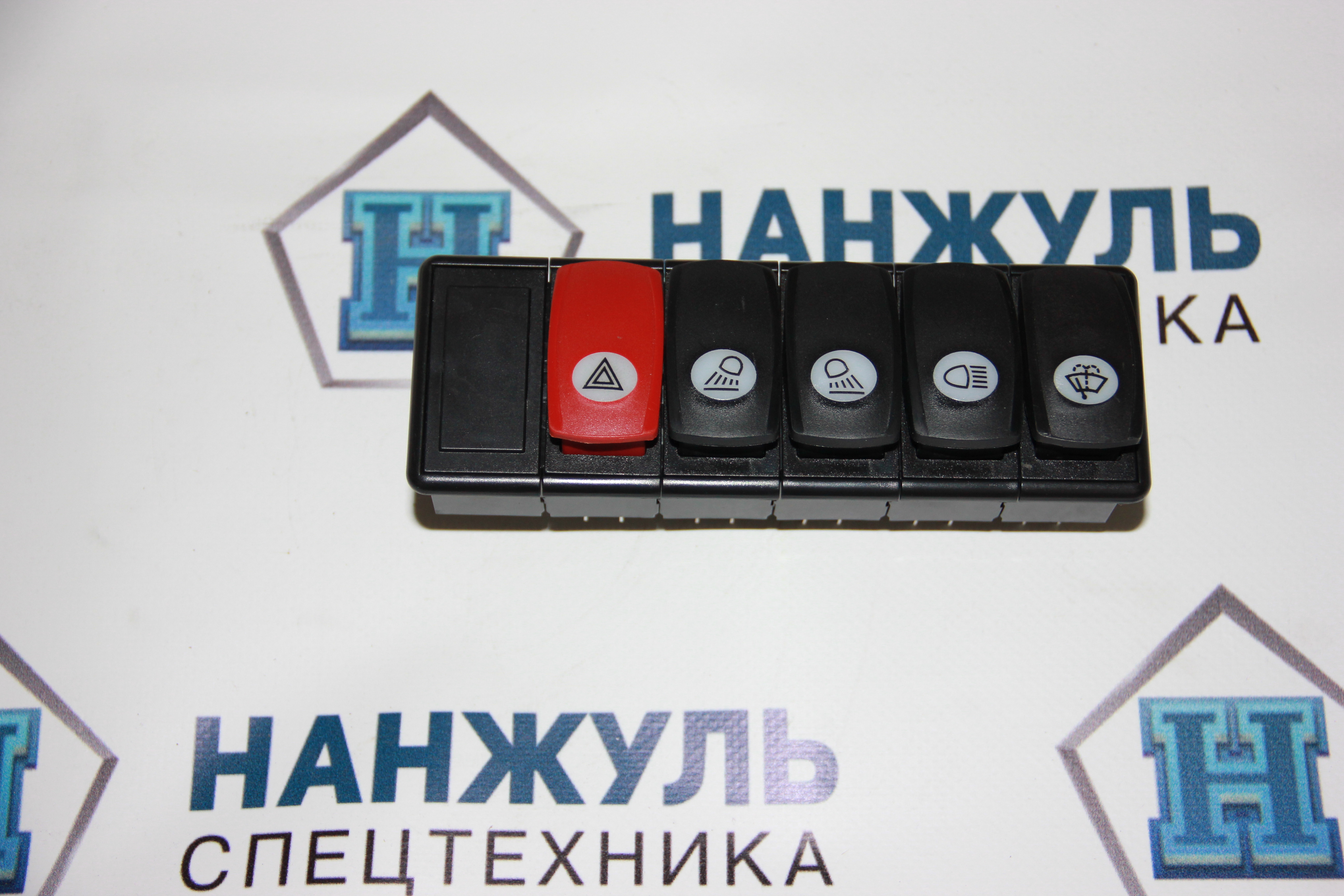 Клавиши включения электроприборов JK939-Z5GNV (5 клав)