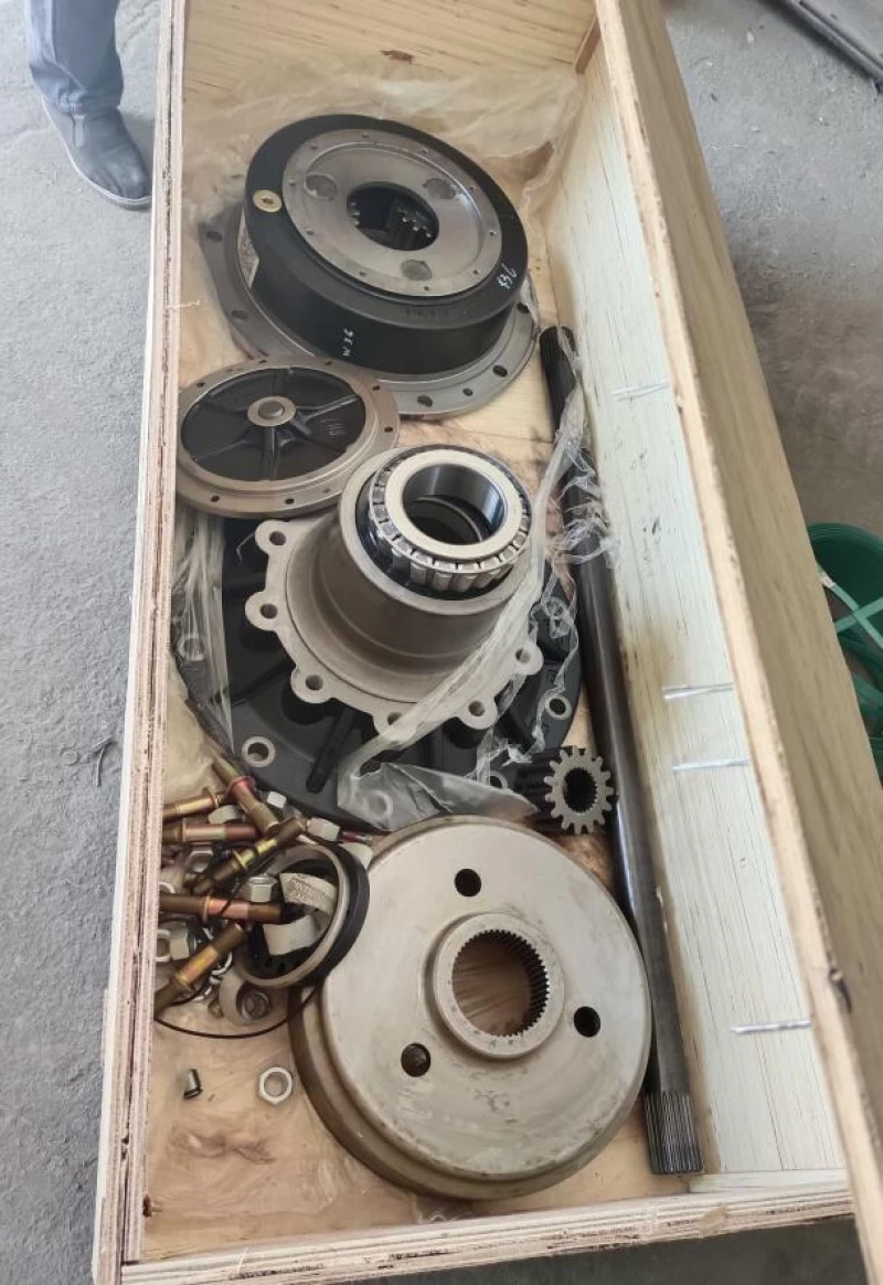 Редуктор бортовой в сборе ZL50.2A.1A.1B (полный к-кт)