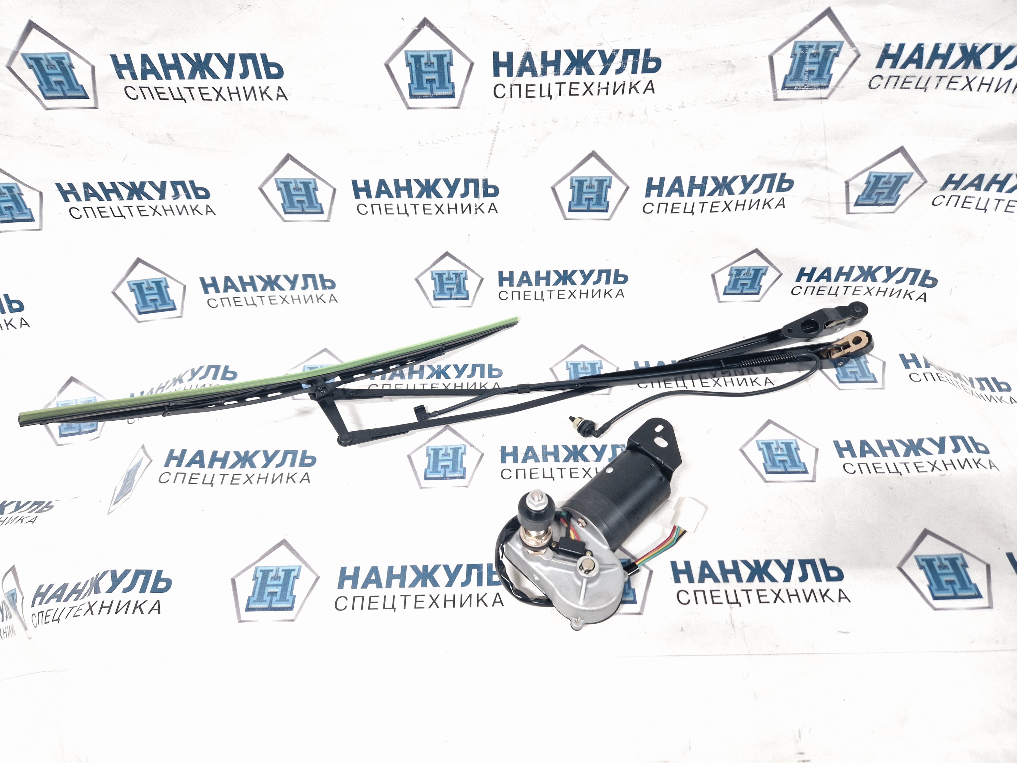 Дворник с моторчком в сборе ZD1430D-50P 740K (CN)