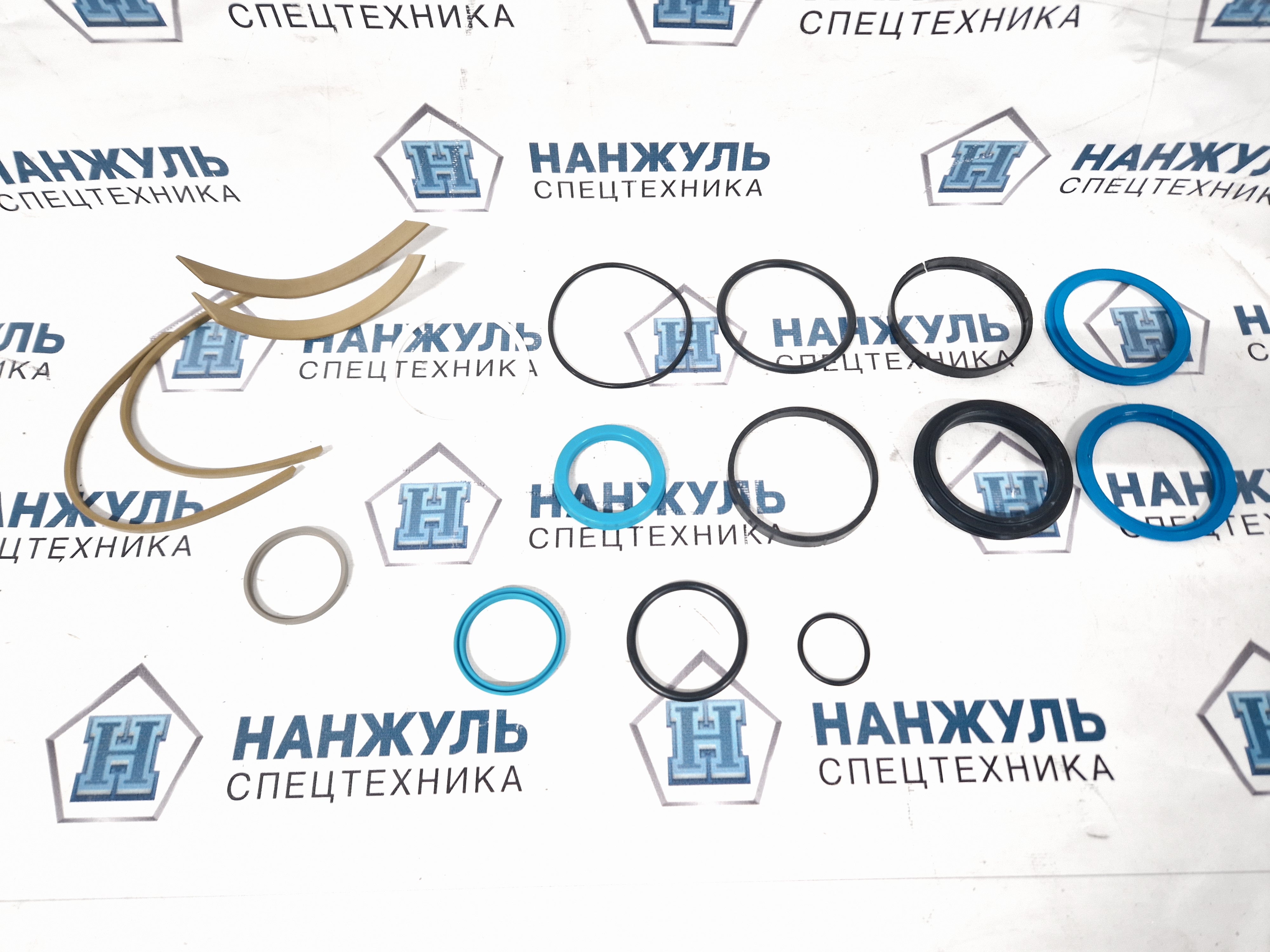 Рем.к-кт уплотнений гидроцилиндра ножа GR165